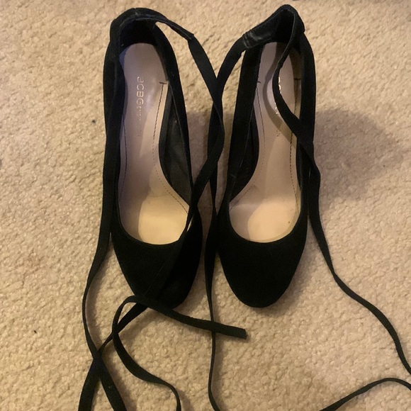 bcbg generation heels with ties - Picture 1 of 2